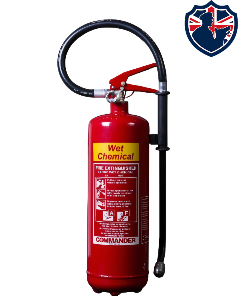 fire extinguishers british fire and security 3L wet chem