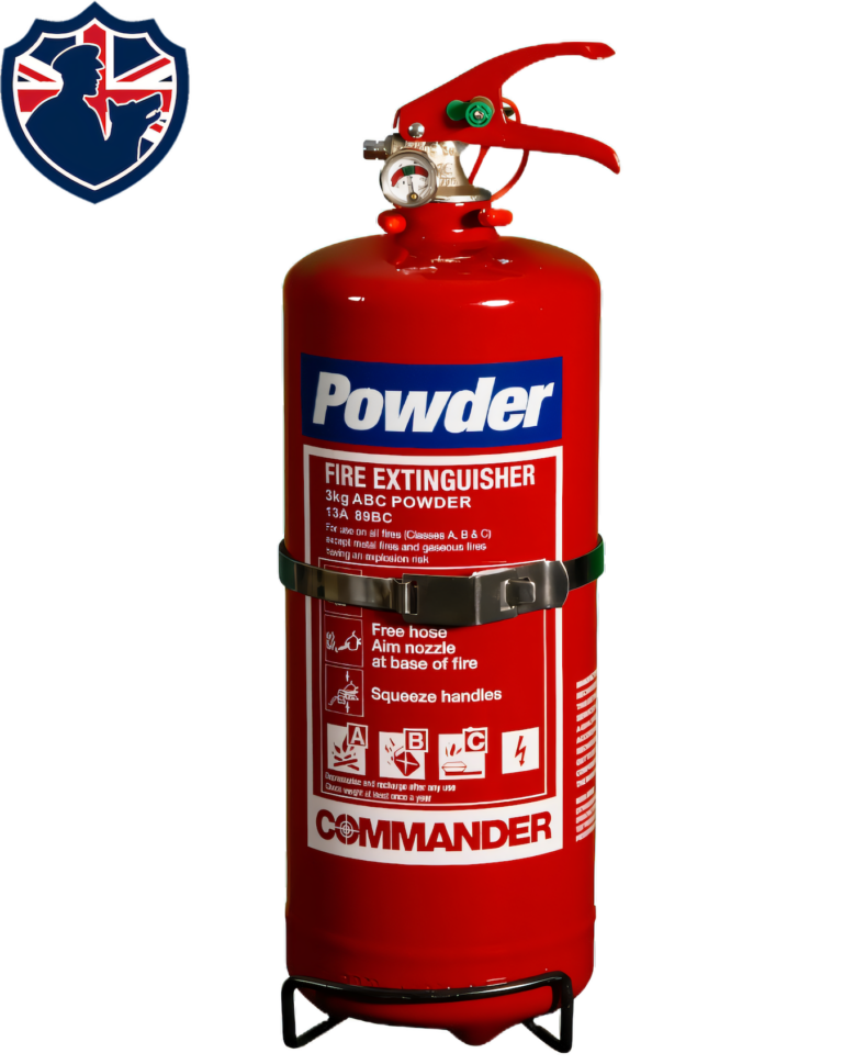 fire extinguishers british fire and security 3kg powder