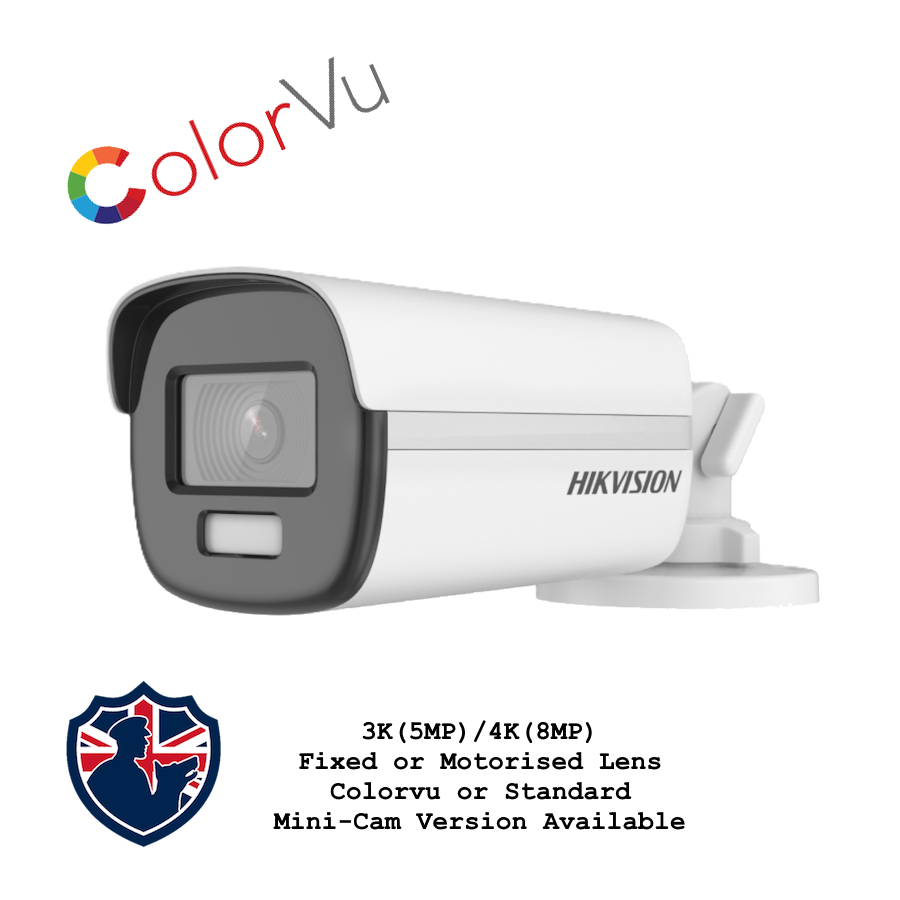 security cameras british fire and security 8mp colorvu poc fixed lens traditional 2